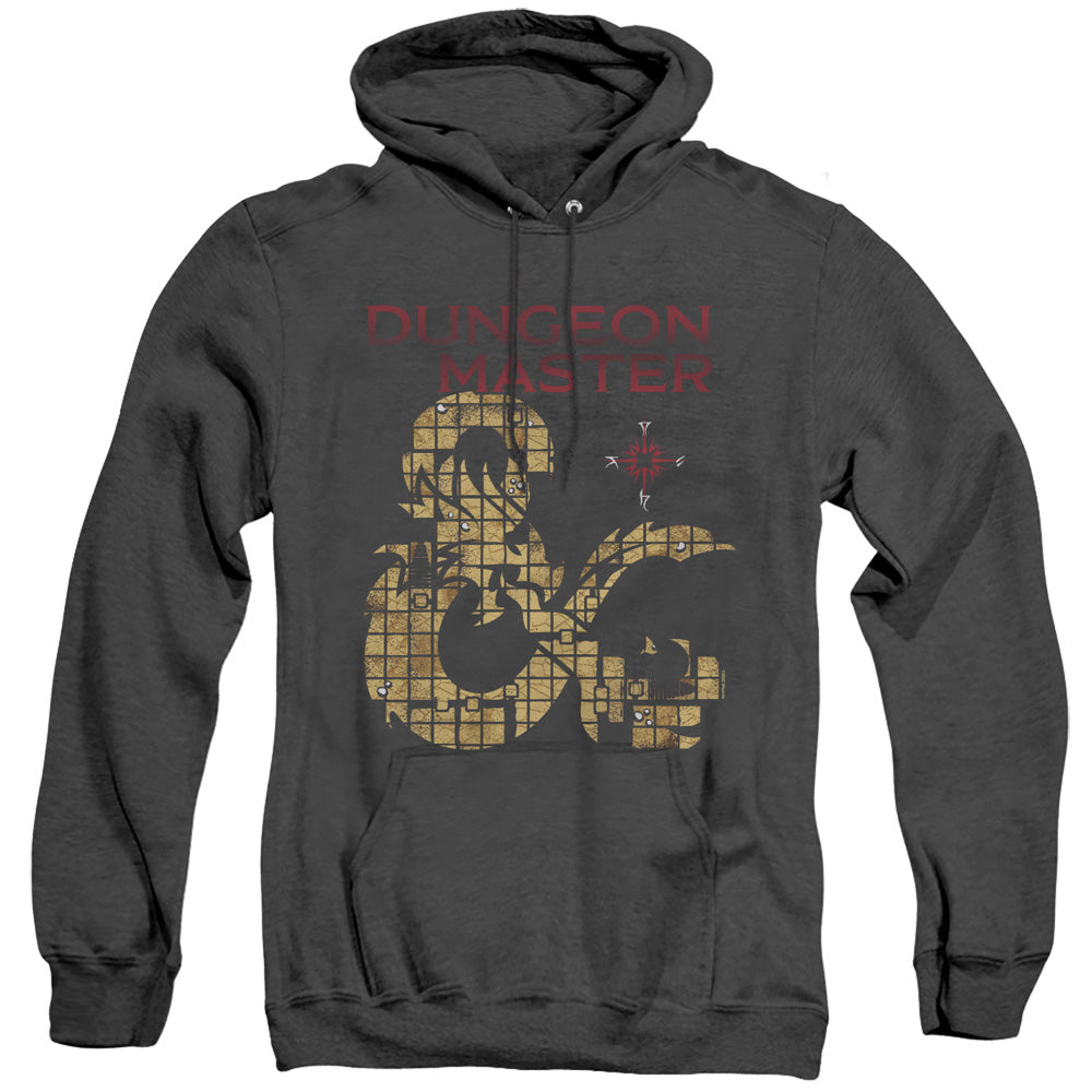 Dungeons And Dragons Dungeon Master Heather Mens Hoodie Black