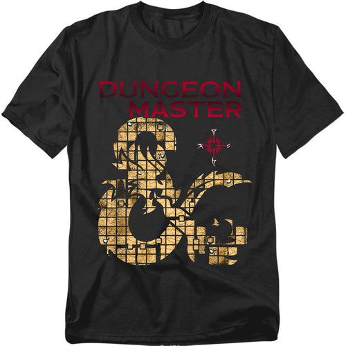Dungeons And Dragons Dungeon Master Mens T Shirt Black