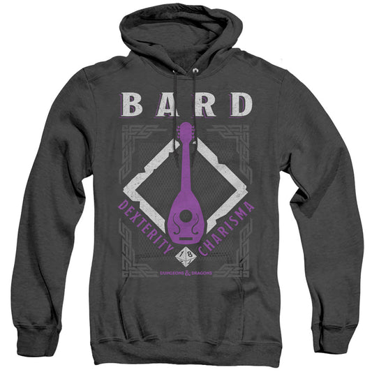 Dungeons And Dragons Bard Heather Mens Hoodie Black