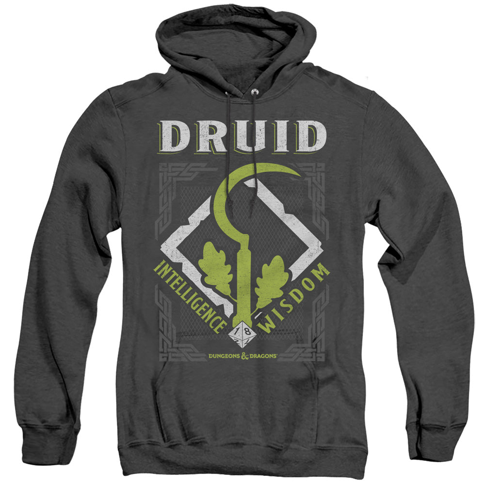 Dungeons And Dragons Druid Heather Mens Hoodie Black