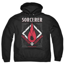 Load image into Gallery viewer, Dungeons And Dragons Sorcerer Mens Hoodie Black

