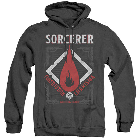 Dungeons And Dragons Sorcerer Heather Mens Hoodie Black