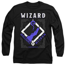 Load image into Gallery viewer, Dungeons And Dragons Wizard Mens Long Sleeve Shirt Black Officially Licensed
