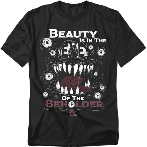 Dungeons And Dragons Eye Of The Beholder Mens T Shirt Black