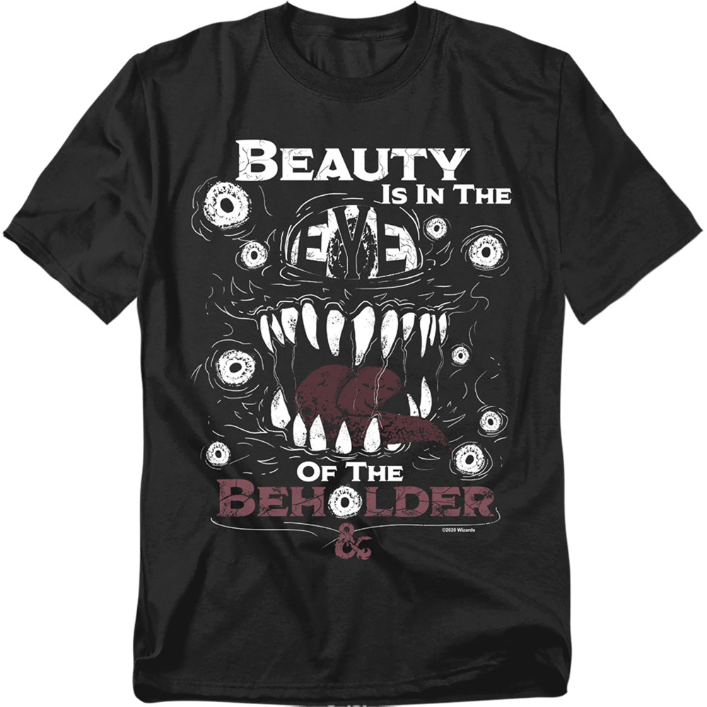 Dungeons And Dragons Eye Of The Beholder Mens T Shirt Black