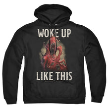 Load image into Gallery viewer, Dungeons And Dragons Woke Like This Mens Hoodie Black
