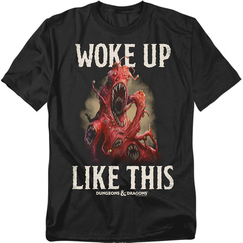 Dungeons And Dragons Woke Like This Mens T Shirt Black