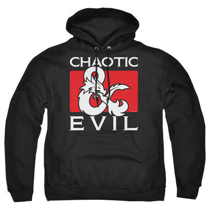 Dungeons And Dragons Chaotic Evil Mens Hoodie Black
