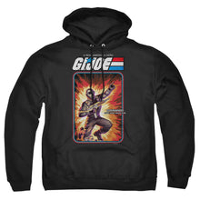 Load image into Gallery viewer, G.I. Joe Snake Eyes Card Mens Hoodie Black
