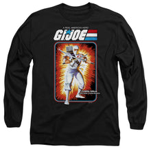 Load image into Gallery viewer, G.I. Joe Storm Shadow Card Mens Long Sleeve Shirt Black Officially Licensed
