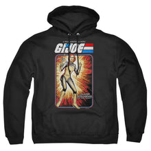 Load image into Gallery viewer, G.I. Joe Scarlett Card Mens Hoodie Black
