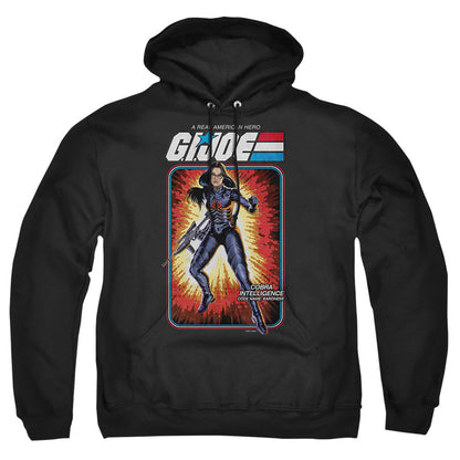G.I. Joe Baroness Card Mens Hoodie Black
