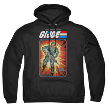 Load image into Gallery viewer, G.I. Joe Stalker Card Mens Hoodie Black
