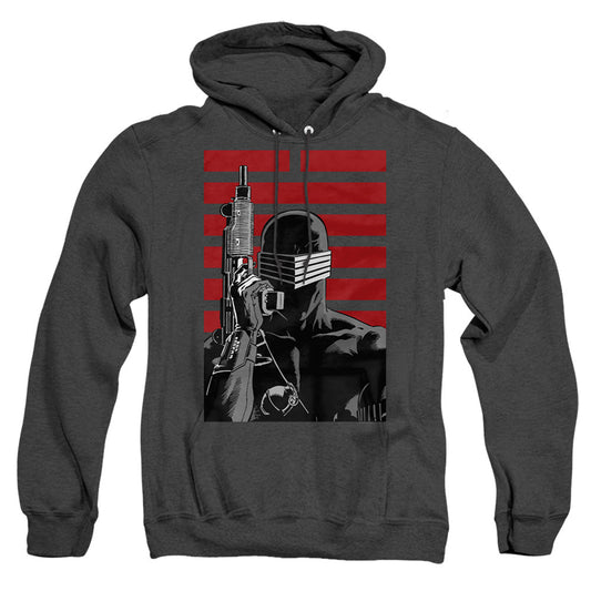 G.I. Joe Snake Eyes Ninja Heather Mens Hoodie Black