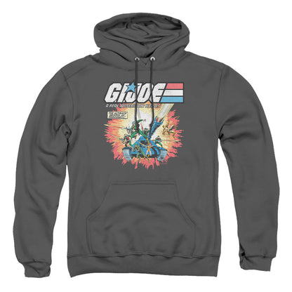 G.I. Joe Real American Hero Mens Hoodie Charcoal