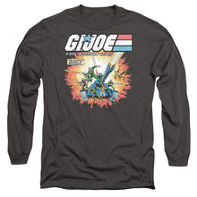 Load image into Gallery viewer, G.I. Joe Real American Hero Mens Long Sleeve Shirt Charcoal Officially Licensed
