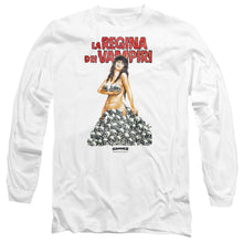 Load image into Gallery viewer, Hammer House Of Horror La Regina Mens Long Sleeve Shirt White Officially Licensed
