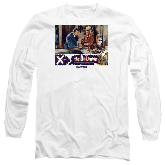 Hammer House Of Horror The Unkown Mens Long Sleeve Shirt White Officially Licensed