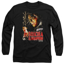 Load image into Gallery viewer, Hammer House Of Horror Il Vampiro Mens Long Sleeve Shirt Black Officially Licensed
