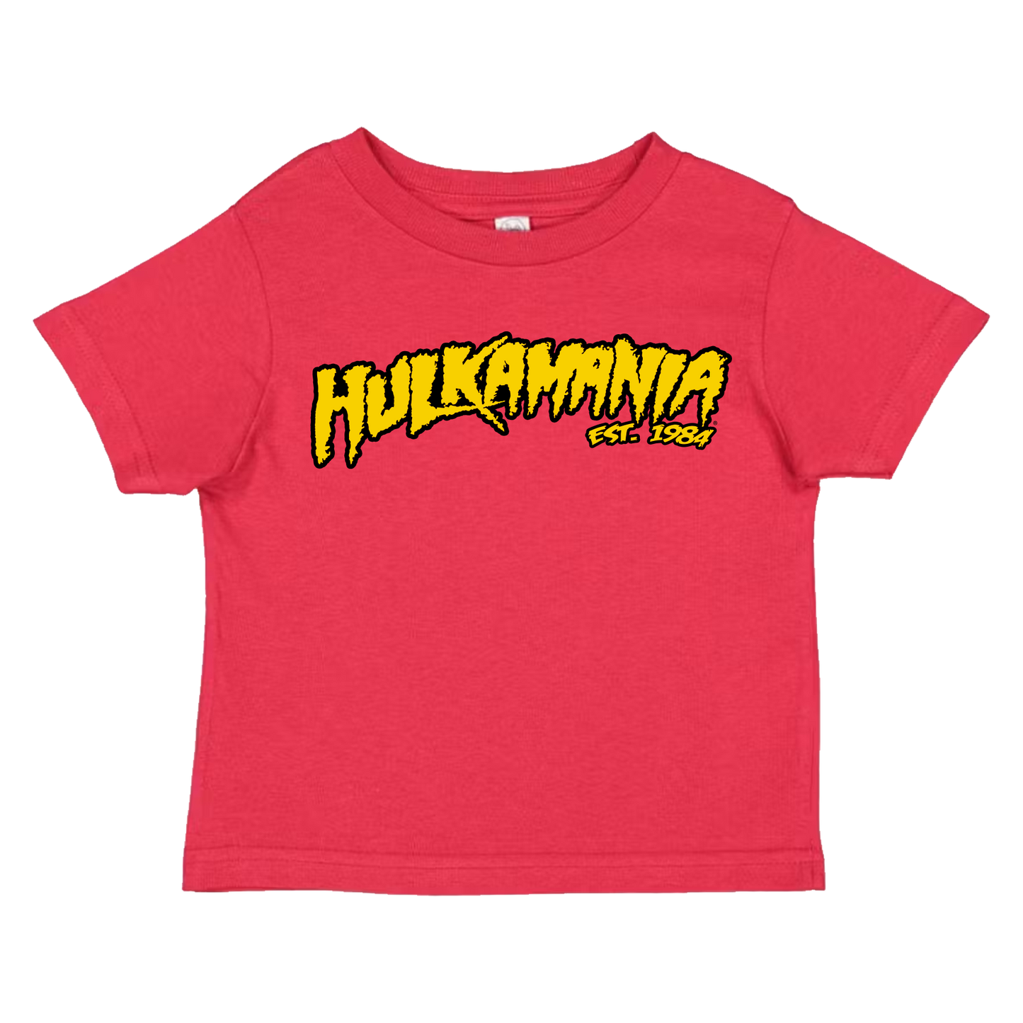 Hulk Hogan Hulkamania Toddler Kids Youth T Shirt Red