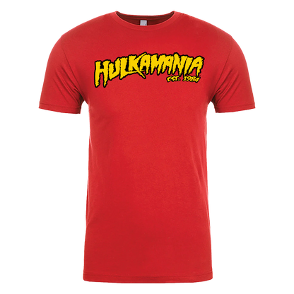 Hulk Hogan Hulkamania Mens T Shirt Red