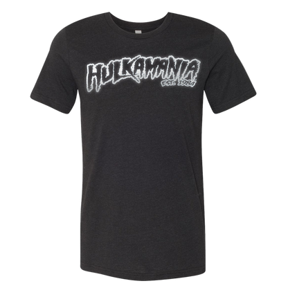 Hulk Hogan Black Reflective Hulkamania Est. 1984 Mens T Shirt