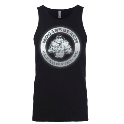 Hulk Hogan Hogan's Beach HBS Reflective Mens Tank Top Shirt Black