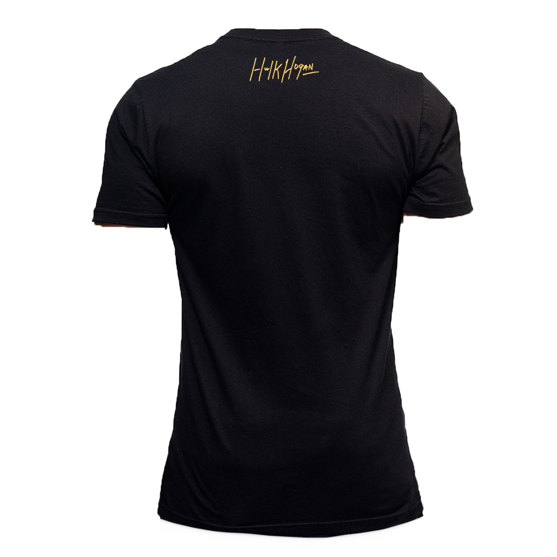 Hulk Hogan Colorful Immortal Gradient 01-23-84 Mens T Shirt Black