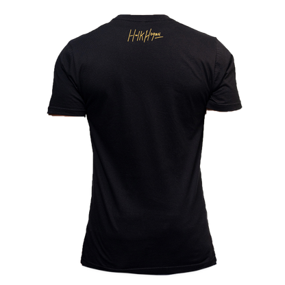 Hulk Hogan Colorful Immortal Gradient 01-23-84 Mens T Shirt Black
