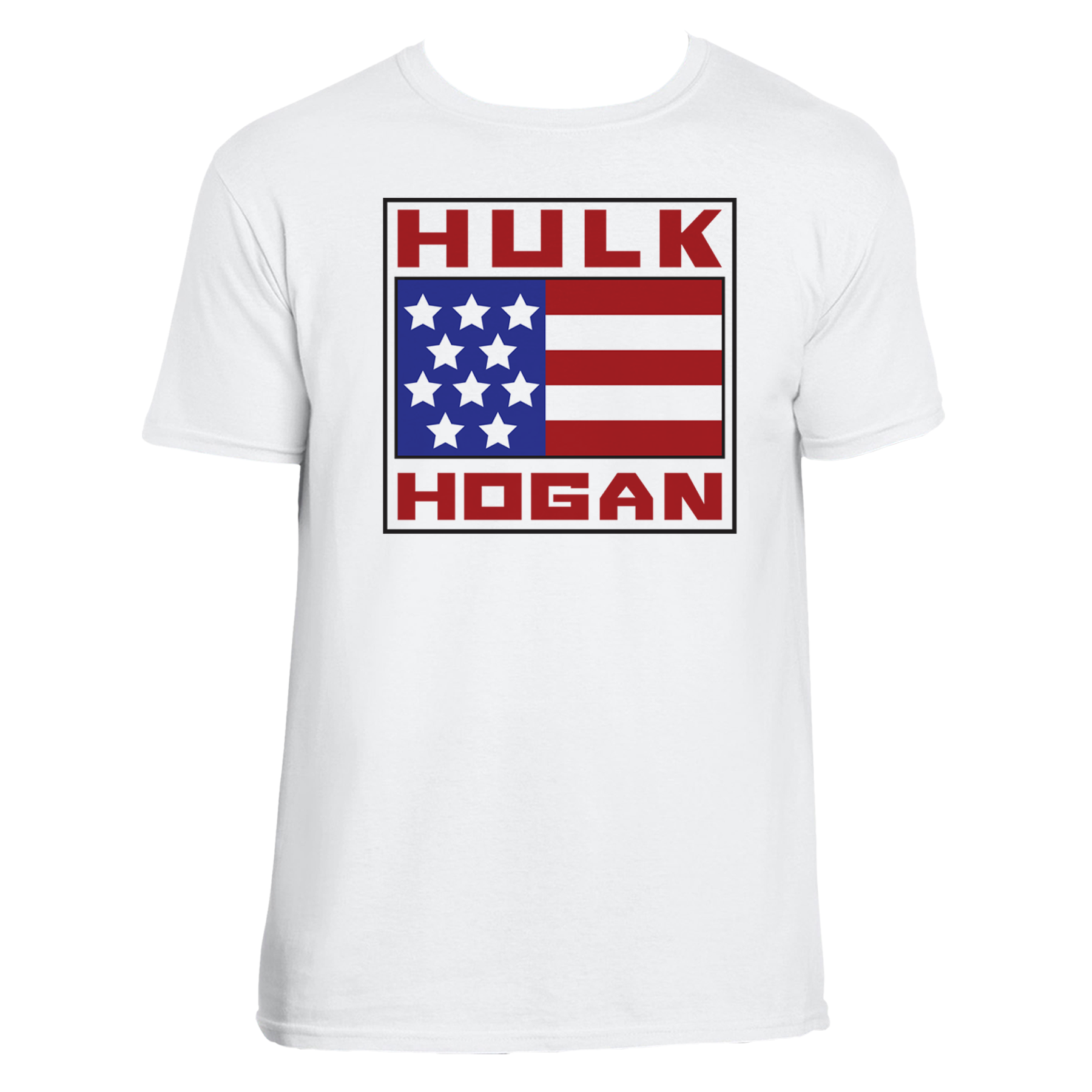 Hulk Hogan 4th of July Mens T Shirt White
