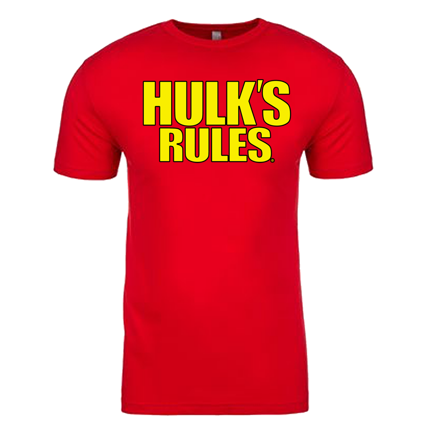 Hulk Hogan Hulks Rules Mens T Shirt Red