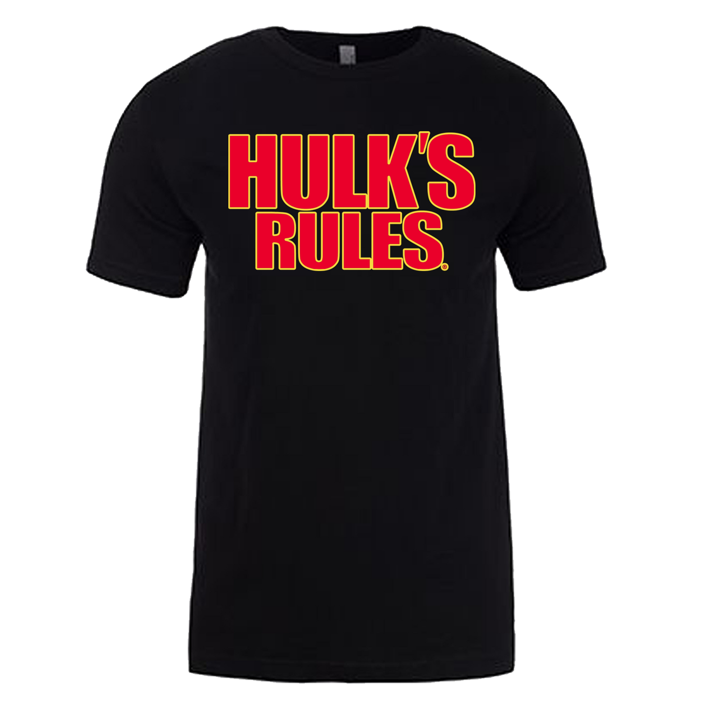 Hulk Hogan Hulk's Rules Mens T Shirt Black