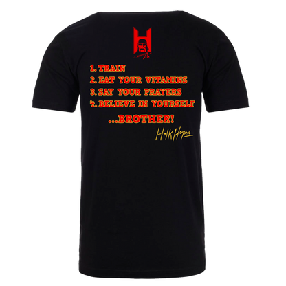 Hulk Hogan Hulk's Rules Mens T Shirt Black