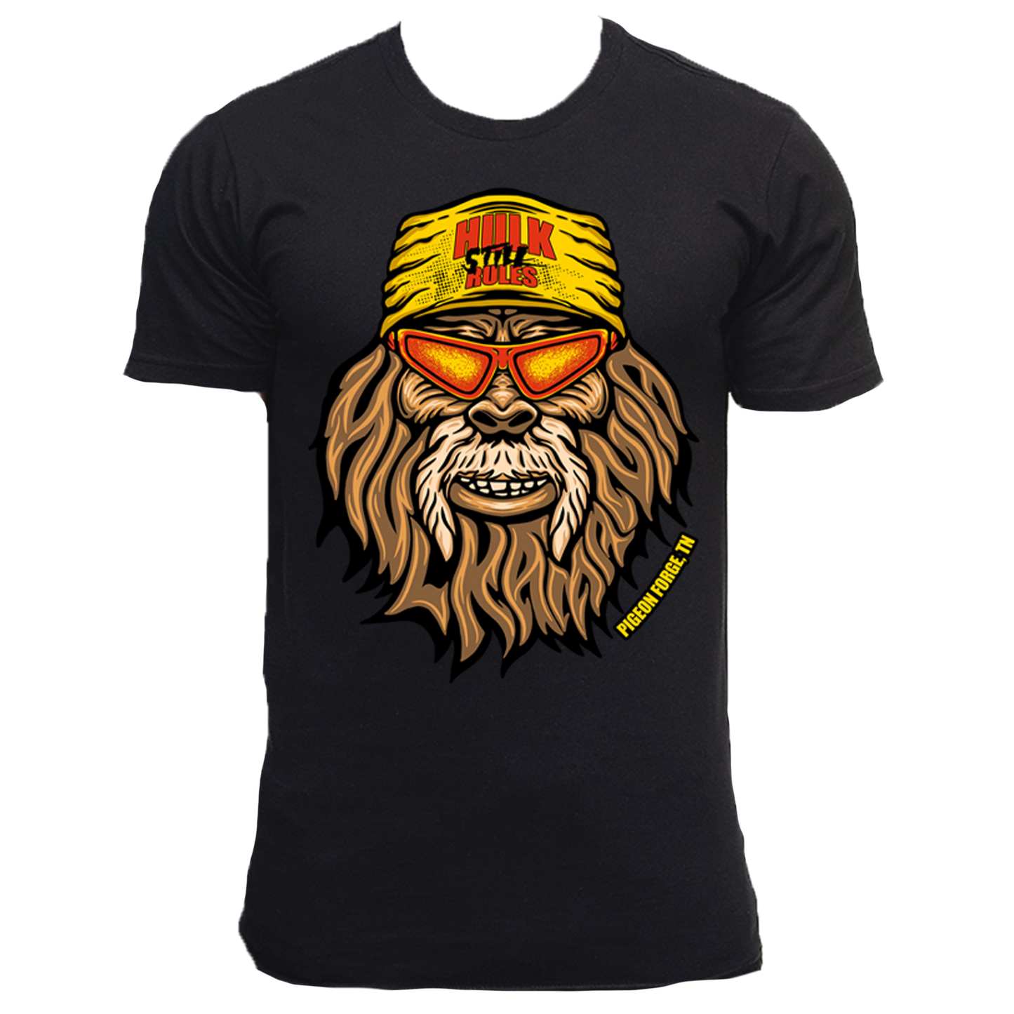 Hulk Hogan Still Rules Hulksquatch Mens T Shirt Black