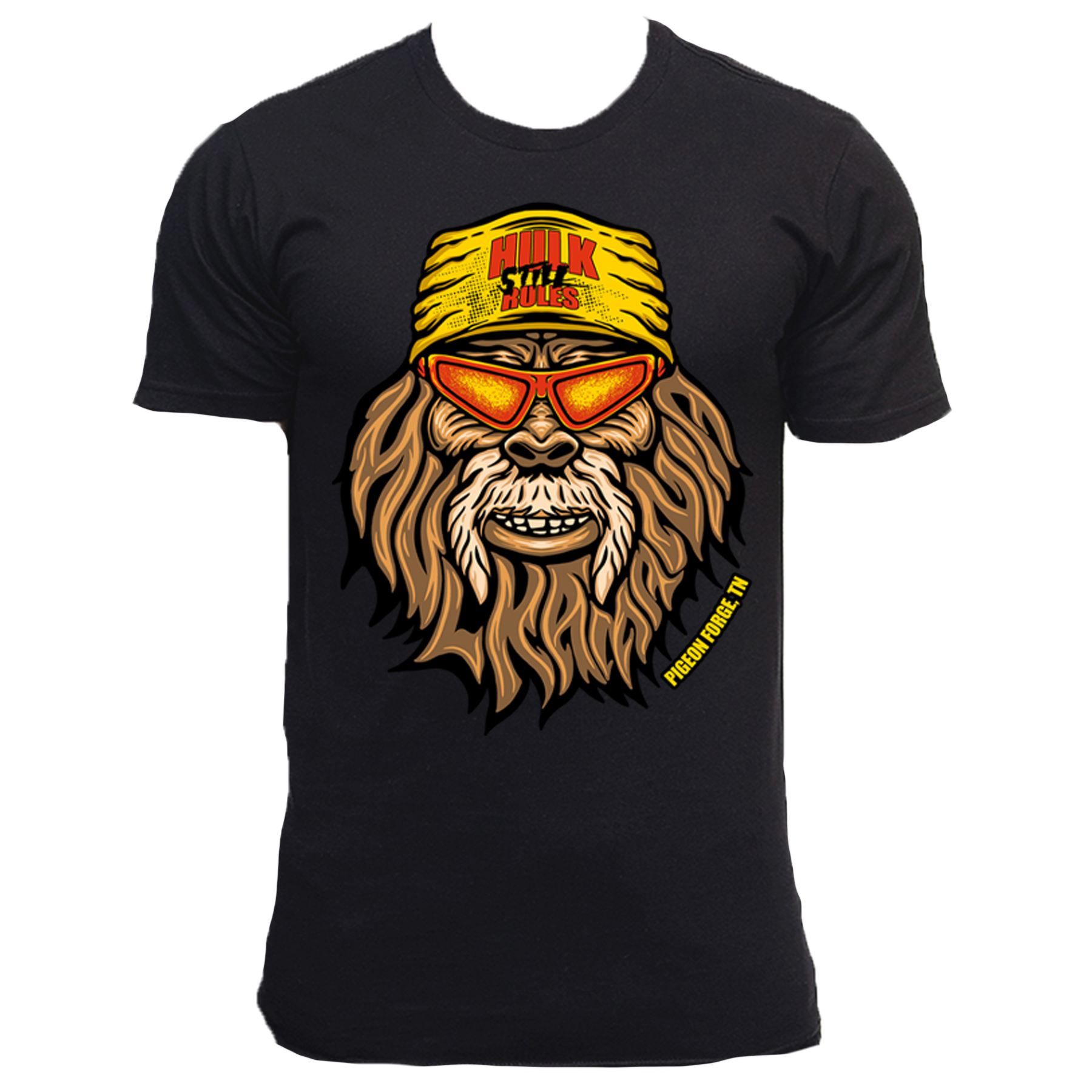 Hulk Hogan Still Rules Hulksquatch Mens T Shirt Black