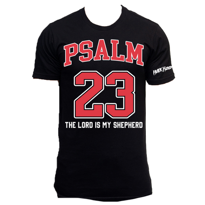 Hulk Hogan Psalm 23 Mens T Shirt Black