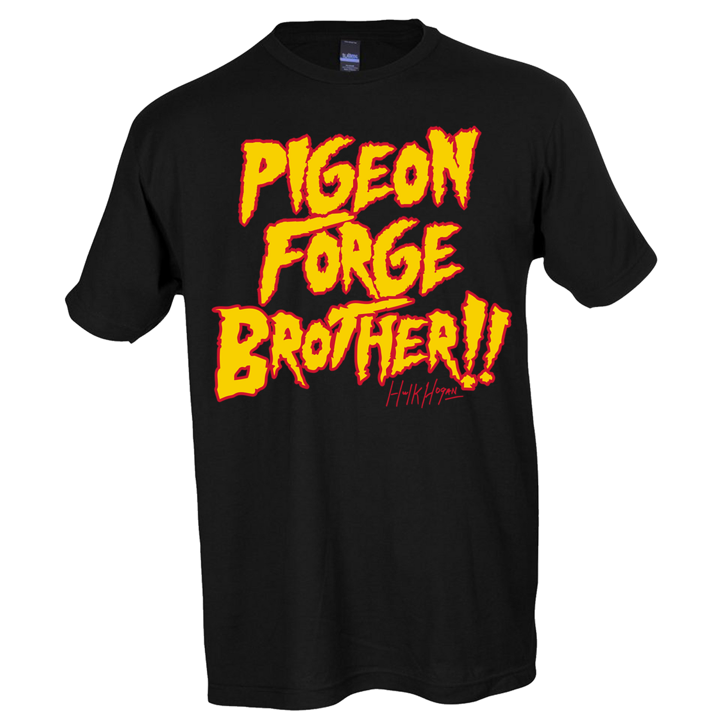 Hulk Hogan Pigeon Forge Brother!! Mens T Shirt Black