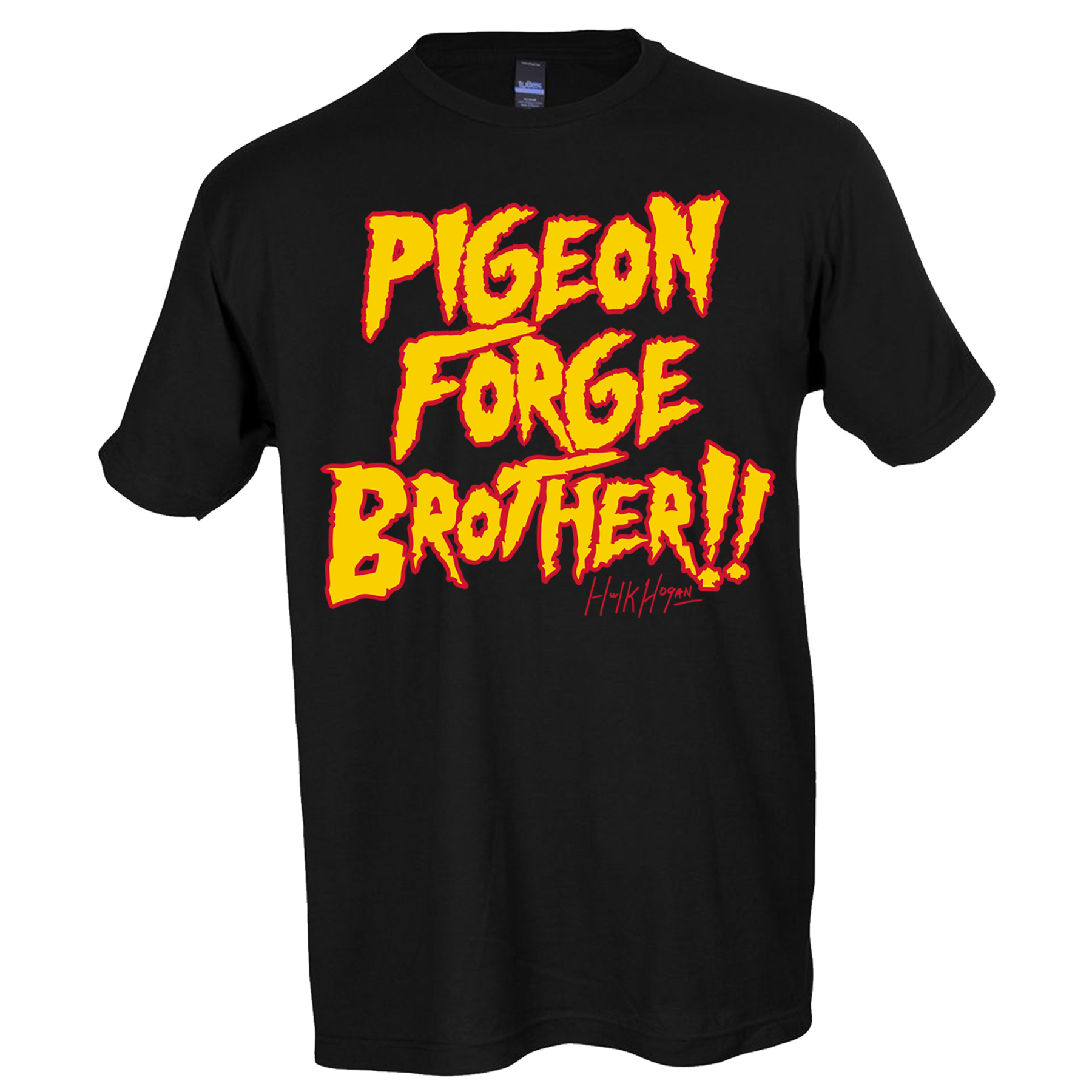 Hulk Hogan Pigeon Forge Brother!! Mens T Shirt Black