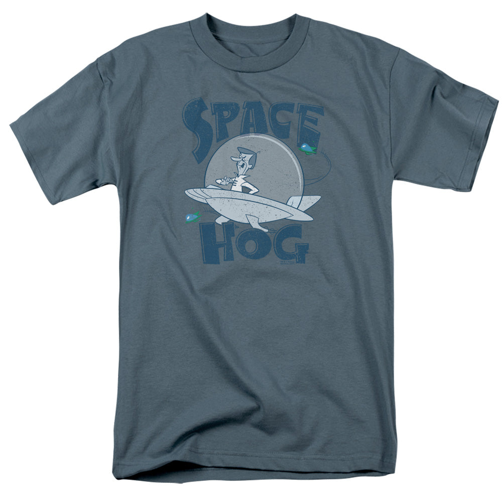 Jetsons Space Hog Mens T Shirt Slate