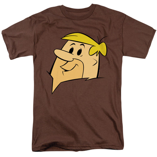 Flintstones Barney Headshot Mens T Shirt Coffee