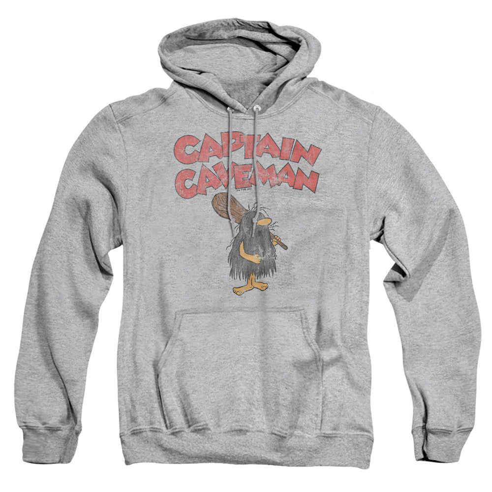 Wacky Races Captain Caveman 1 Mens Hoodie Athletic Heather