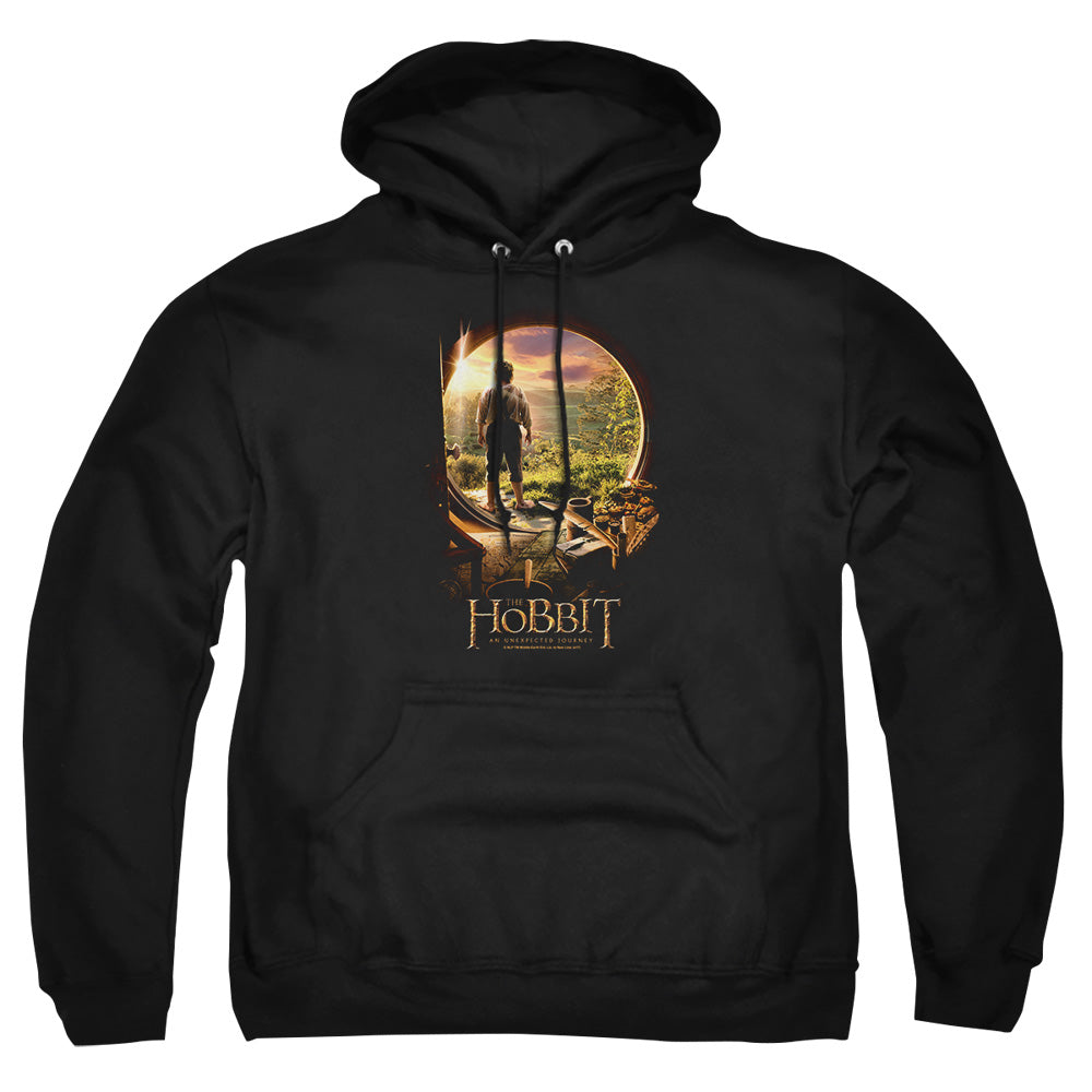 The Hobbit Hobbit In Door Mens Hoodie Black