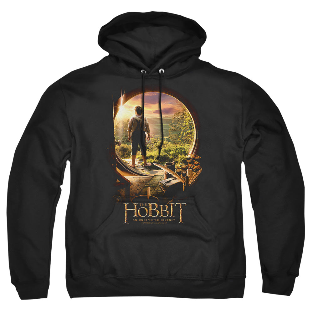 The Hobbit Hobbit In Door Mens Hoodie Black