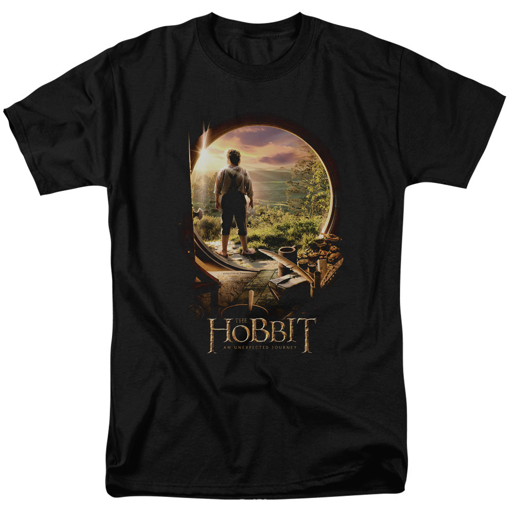 The Hobbit Hobbit In Door Mens T Shirt Black