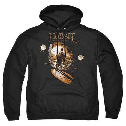 The Hobbit Hobbit Hole Mens Hoodie Black