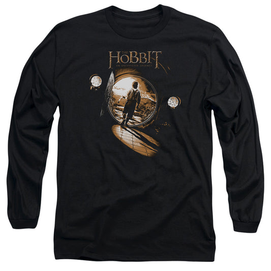The Hobbit Hobbit Hole Mens Long Sleeve Shirt Black Officially Licensed