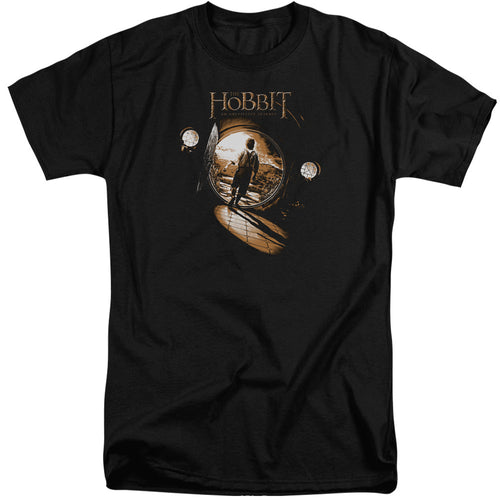 The Hobbit The Hobbit Hole Mens Tall T Shirt Black
