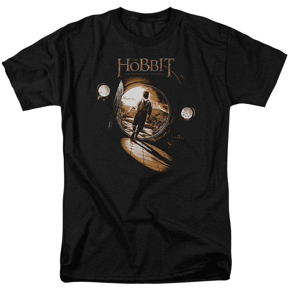 The Hobbit Hobbit Hole Mens T Shirt Black