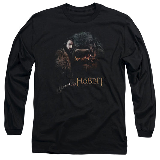 The Hobbit Cauldron Mens Long Sleeve Shirt Black Officially Licensed