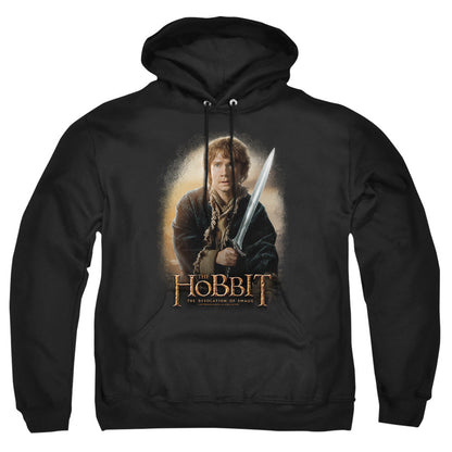 The Hobbit Bilbo And Sting Mens Hoodie Black